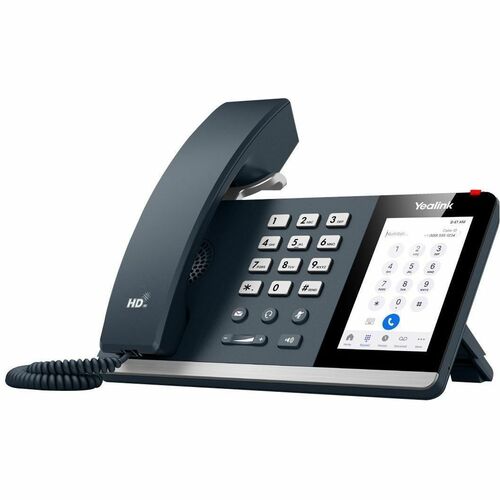 Yealink MP54-ZOOM IP Phone - Corded - Corded - Bluetooth - Wall Mountable - Classic Gray - VoIP - 2 x Network (RJ-45) - Po