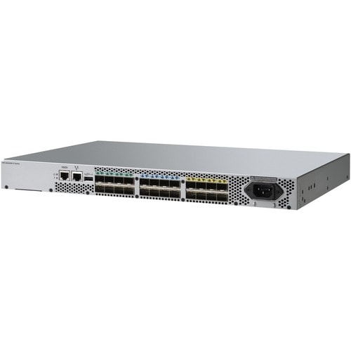 HPE SN3600B 32 Gbit/s Fibre Channel Switch - 8 Fiber Channel Ports - 24 x Total Expansion Slots - Rack-mountable - 1U