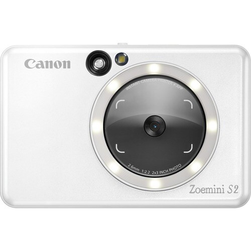 Canon Zoemini S2 8 Megapixel Kompaktkamera - Weiß - CMOS-Sensor