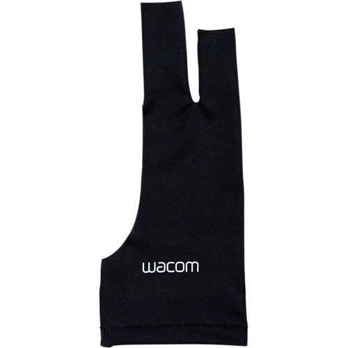 Wacom Grafikhandschuhe - für Rechte/Linke Hand - Elasthan, Polyester - Schwarz - Atmungsaktiv, Dehnbar, Durable, Bequem, S