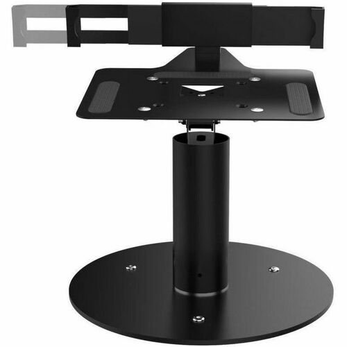 CTA Digital Laptop Security Arm with Heavy Duty Base Stand - Up to 17.50" Screen Support - Countertop, Desk, Tabletop - Metal