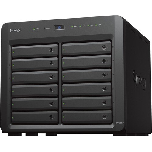 Synology DiskStation DS3622XS+ 12 x Total Bays SAN/NAS Storage System Xeon D-1531 Hexa-core (6 Core) 2.20 GHz - 16 GB RAM 