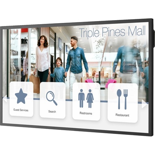 Sharp NEC Display 49" Ultra High Definition Professional Display with PCAP touch - 49" LCD - Touchscreen - High Dynamic Ra