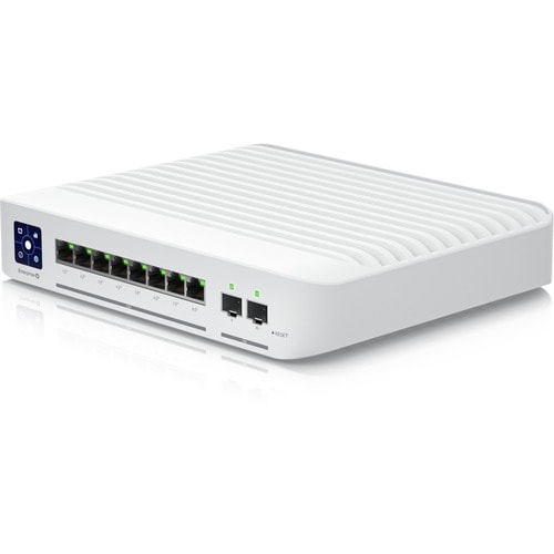 Ubiquiti Switch Enterprise 8 PoE - 8 Ports - Manageable - 10 Gigabit Ethernet, 2.5 Gigabit Ethernet - 2.5GBase-T, 10GBase-
