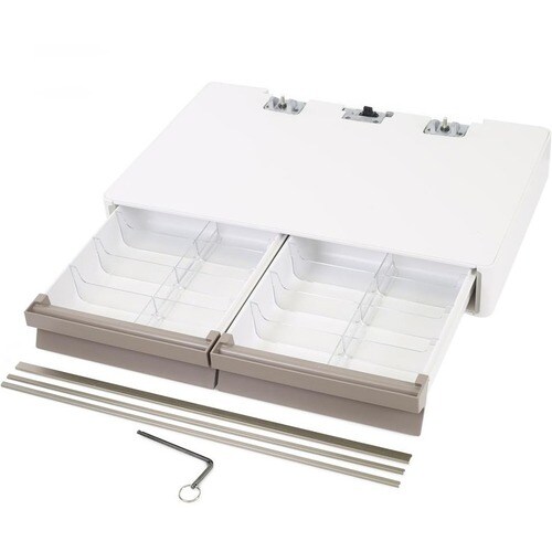 Ergotron CareFit Drawer - 907.2 g Weight Capacity - White, Warm Grey
