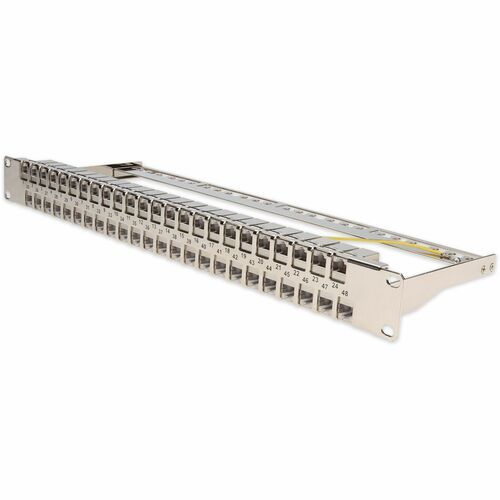 Keystone Section 19IN CAT6A 48-PT 1U PATCH PANEL REMOVABLE TOOLLESS KEYSTONE SECTION