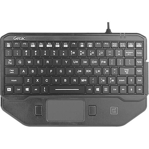 Getac Rugged Keyboard - Full-size - Cable Connectivity - Proprietary Interface - LED - English (UK) - 88 Key(s) - PC