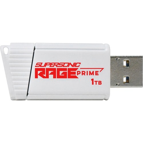 Patriot Memory Supersonic Rage Prime 1TB USB 3.2 (Gen 2) Flash Drive - 1 TB - USB 3.2 (Gen 2) - 600 MB/s Read Speed