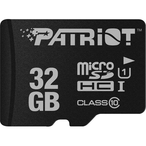 Patriot Memory 32 GB Class 10/UHS-I (U1) microSDHC - 1 - 80 MB/s Read