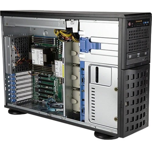 Supermicro SuperServer 740P-TR Barebone-System - 4U Tower - Sockel LGA-4189 - 2 x Prozessor-Support - Intel C621A Chip - 4