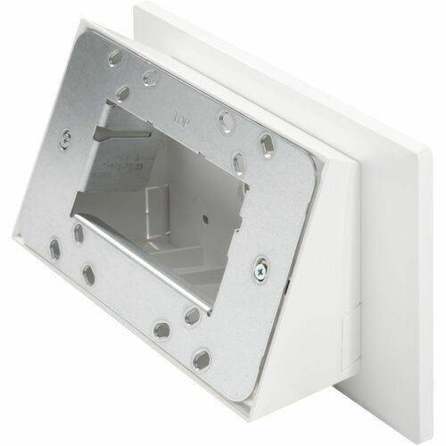 Crestron TSW-770/1070-MSMK-ANG-W-S Surface Mount for Touchscreen Monitor, Electrical Box - White Smooth - Plastic