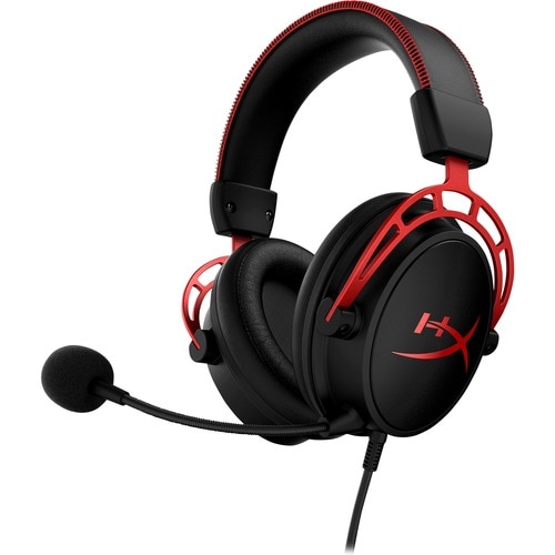 HyperX Cloud Alpha Gaming Headset - Stereo - Mini-phone (3.5mm) - Wired - 65 Ohm - 13 Hz to 27 kHz - Over-the-head - Binau