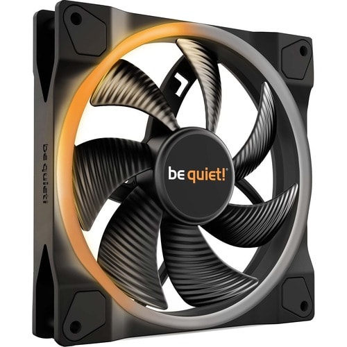 be quiet! Light Wings Cooling Fan - Computer Case, Chassis - 140 mm Maximum Fan Diameter - 1 x Fan(s) - 161.64m³/h Maximum
