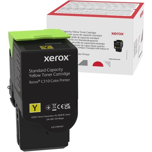 Xerox Original Standard Yield Laser Toner Cartridge - Single Pack - Yellow - 1 / Pack - 2000 Pages