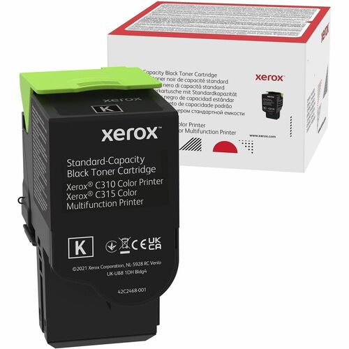 Xerox Original Standard Yield Laser Toner Cartridge - Single Pack - Black - 1 / Pack - 3000 Pages