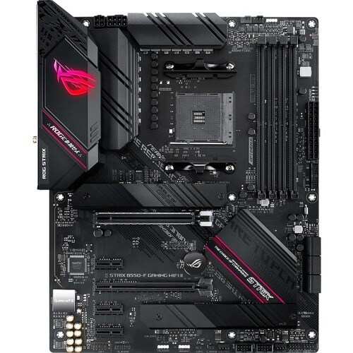 Asus ROG Strix B550-F GAMING (WI-FI) Desktop Motherboard - AMD B550 Chipset - Socket AM4 - ATX - Ryzen 3, Ryzen 5, Ryzen 7