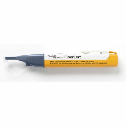 Fluke Networks FiberLert Live Fiber Detector - Fiber Optic Cable Testing - 2Number of Batteries Supported - AAA - Battery 
