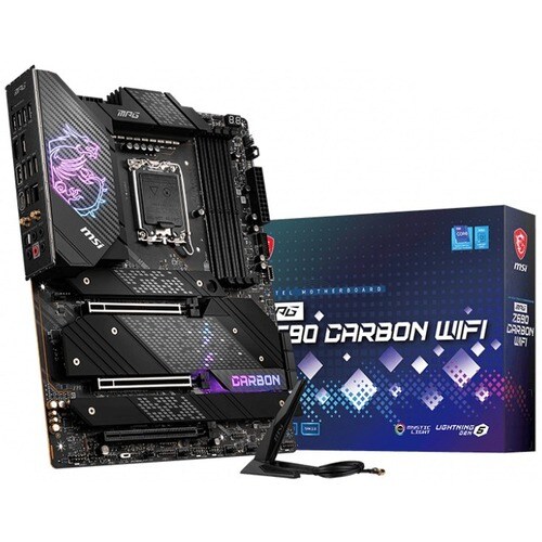 MSI MPG Z690 CARBON WIFI Desktop Motherboard - Intel Z690 Chipset - Socket LGA-1700 - Intel Optane Memory Ready - ATX - Pe