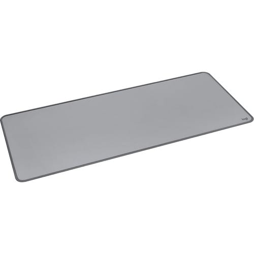 Logitech Studio Series Mouse Pad - 300 mm x 700 mm Dimension - Mid Gray - Natural Rubber, Nylon - Anti-fray, Anti-slip, Sp