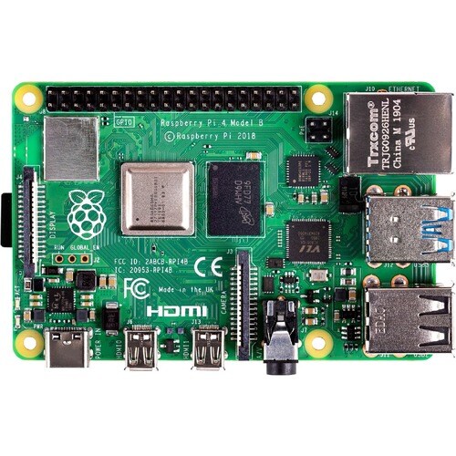 Raspberry Pi Single Board Computer für Intelligente Kamera, LCD-Display - Module - Broadcom - Cortex A72 - BCM2711 - Quad-