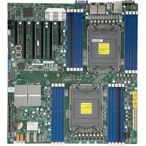 Supermicro X12DPi-N6 工作站主板 - Intel C621A 芯片组 - LGA-4189插座 - 英特尔傲腾内存就绪 - 扩展 ATX - Xeon Processor Supported - 4 TB DDR4 SDRA