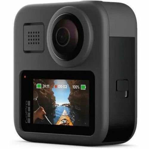 GoPro MAX 数码摄像机触控屏 - 16:9 - 18 百万象素 图片 - USB - microSD - GPS - 无线局域网