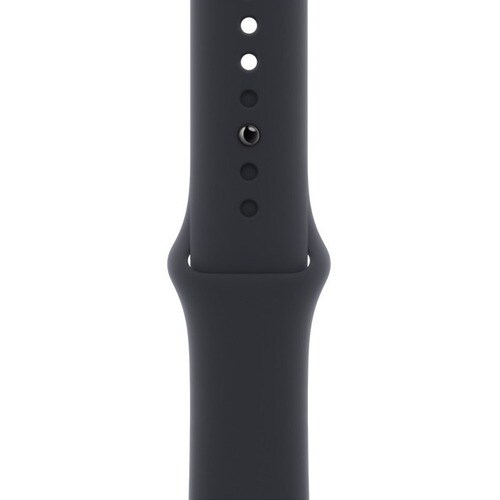 Apple 可调节 智能表带 - 正常 - 扣针式 Attachment - 午夜黑 - 氟橡胶