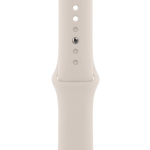 Apple 可调节 智能表带 - 正常 - 扣针式 Attachment - 星光色 - 氟橡胶