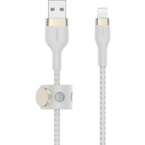 Belkin BoostCharge Pro Flex 2,99 m Lightning/USB Datentransferkabel - Cable for iPhone, iPad, iPod, iPad Pro, iPad Air, iP