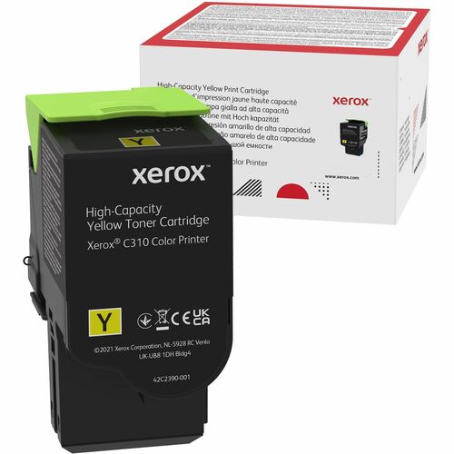 Xerox Original Alto Yield Laser Cartucho de toner - Embalagem Individual - Amarelo - 1 / Cada