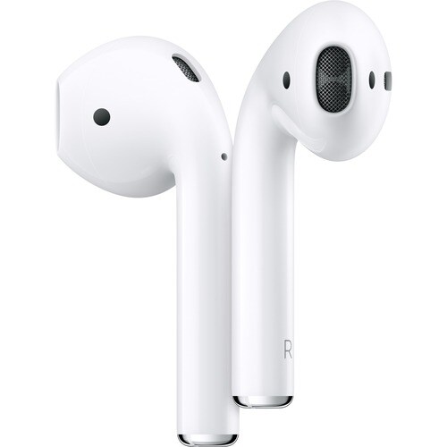 Apple AirPods 无线 耳塞 立体声 耳机 - 白 - 双声道 - 入耳式 - 蓝牙 - 降噪 麦克风