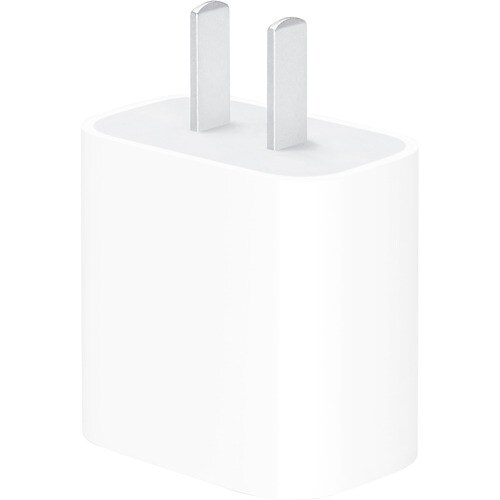 Apple 20 W AC适配器 - Space- 用于 iPhone, iPad, 智能手表 - 白