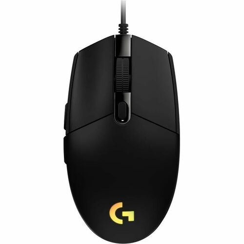 Logitech G G102 LIGHTSYNC 游戏鼠标 - USB - 6 按钮 - 6 可编程按钮 - 黑 - 电缆 - 8000 dpi