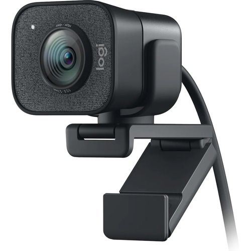 Logitech StreamCam 网络摄像头 - 60 fps - 石墨色 - USB 3.1 - 1920 x 1080 视频 - 自动对焦 - 78° Angle - 麦克风 - 用于 计算机