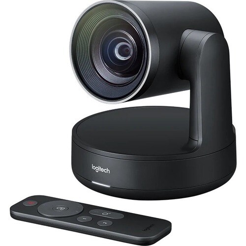Logitech CC4900E 视频会议摄像头 - 60 fps - USB 3.0 - 3840 x 2160 视频 - 自动对焦 - 显示器, 计算机