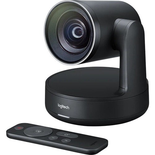 Logitech CC4900E 视频会议摄像头 - 60 fps - USB 3.0 - 3840 x 2160 视频 - 自动对焦 - 90° Angle - 用于 显示器, 计算机