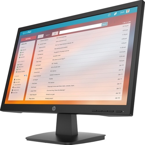 HP P22v G4 22" 等级 Full HD LCD 显示器 - 16:9 - 黑 - 54.6 cm (21.5") Viewable - 扭曲向列型（TN） - LED 背光 - 1920 x 1080 - 250 cd/m² - 5