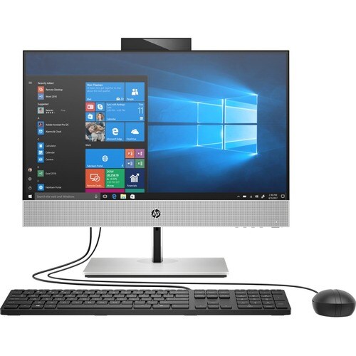 HP ProOne 600 G6 一体机 - Intel Core i3 10代 - 8 GB - 256 GB SSD - 54.6 cm (21.5") Full HD 触控屏 - 台式机 - Intel Q470 芯片 - 1920 x 
