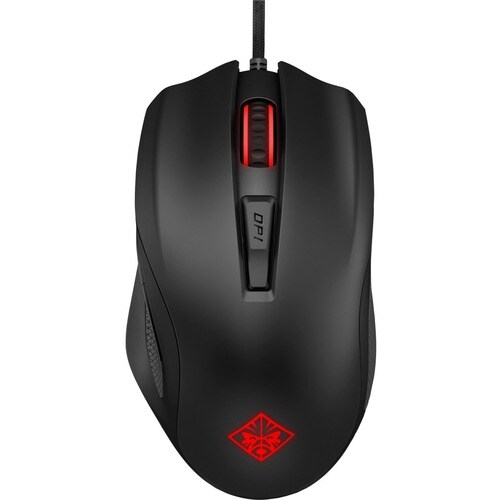 HP OMEN 600 游戏鼠标 - USB - 光学 - 6 按钮 - 电缆 - 12000 dpi - 滚轮 - 右旋转