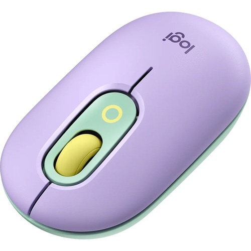 Logitech POP Mouse 鼠标 - 蓝牙 - USB - 光学 - 2 可编程按钮 - 无线 - 4000 dpi - 滚轮