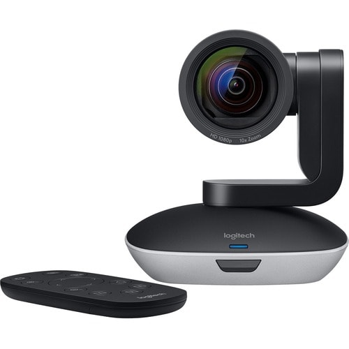 Logitech PTZ Pro 2 CC2900EP 视频会议摄像头 - 30 fps - USB - 1920 x 1080 视频 - 自动对焦 - 90° Angle - 10x 数字变焦 - 用于 计算机, 笔记本电脑