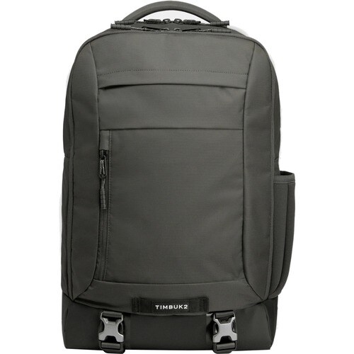 Timbuk2 Authority Carrying Case (Backpack) for 17" Notebook - Eco Titanium - Shoulder Strap, Trolley Strap, Handle - 18.1"