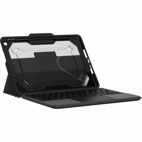 Urban Armor Gear Rugged Keyboard/Cover Case (Folio) for 25.9 cm (10.2") Apple iPad (9th Generation), iPad (8th Generation)