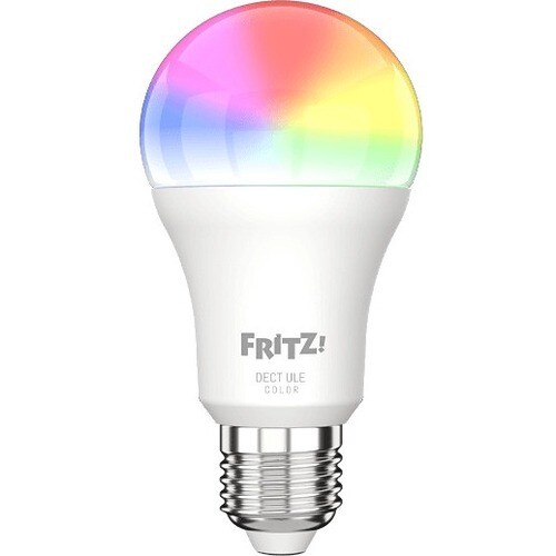 FRITZ! FRITZ!DECT 500 LED Light Bulb - 9.40 W - 60 W Incandescent Equivalent Wattage - 230 V AC - 806 lm - RGB Light Color