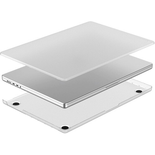 Dots Hardshell Case with Makrolon for 16-inch MacBook Pro (M1-M4, 2021-2024) - Clear