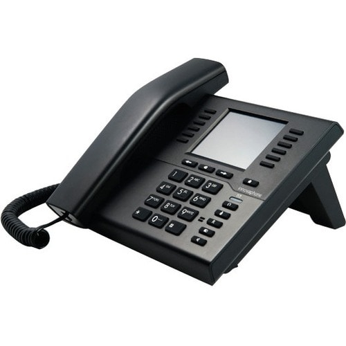 innovaphone IP111 IP-Telefon - Schnurgebunden - Schnurgebunden - Wandmontierbar, Desktop - Schwarz - 1 x Handset inklusive