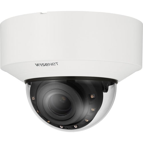 Wisenet XNV-C6083R 2 Megapixel Full HD Network Camera - Color - Dome - White - 131.23 ft Infrared Night Vision - H.265, H.