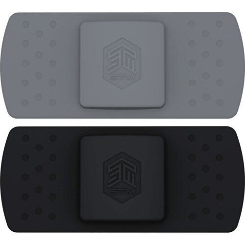STM Goods Smarter AirTag Keeper - 0.5" x 4.6" x 2" x - Silicone - 2 - Sticky