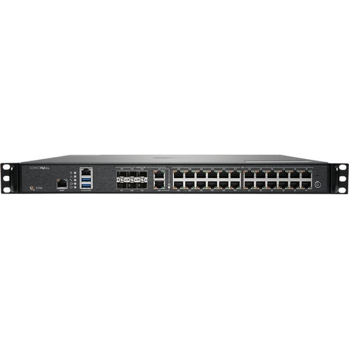 SonicWall 5700 High Availability Firewall Support/Service - TAA Compliant - Intrusion Prevention - 26 Port - 10/100/1000Ba