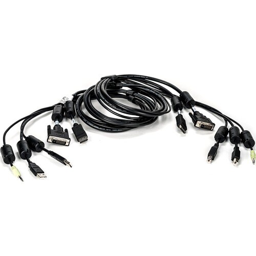 Vertiv AVOCENT 1.83 m Cabo KVM - Cable for Interruptor KVM, Posto de trabalho, Dispositivo de áudio